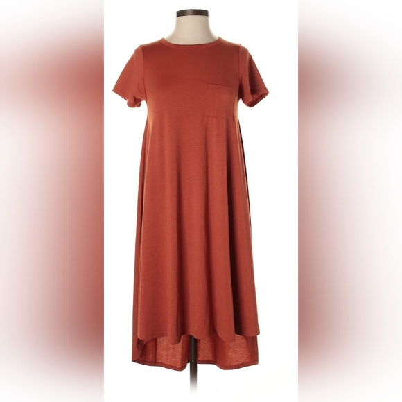 LuLaRoe Dresses & Skirts - Lularoe Tunic Dress in Burnt Orange